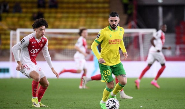 摩纳哥3-1力克南特，阿丁格拉双响炮助球队终结连败，稳步逼近法甲前五